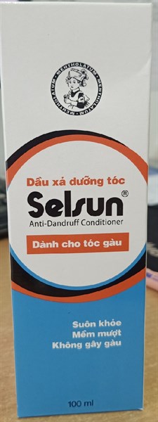 Dầu xả dưỡng tóc dành cho tóc gàu (Selsun Anti - Dandruff conditioner) 100ml - Rohto/VN