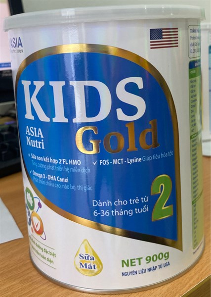 Sữa Nutri Kids Gold 2 - 850g (Cho trẻ từ 6 - 36 tháng tuổi) - Asia