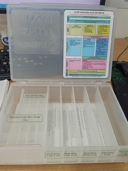 Hộp chống sốc phản vệ bằng nhựa