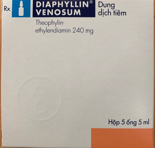 Thuốc Diaphylin Venosum (Hộp 5 ống x 5ml) - Hungary