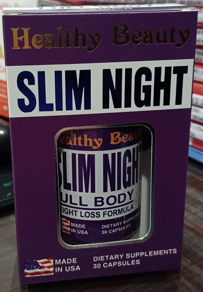 HB Slim Night (Giảm cân) (Lọ*30viên) - Mỹ