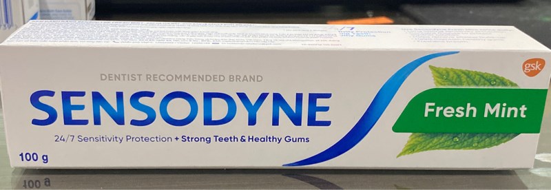 Kem đánh răng sensodyne freshmint (Bạc hà) 100g - Thái lan