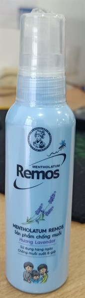 Xịt xua muỗi Remos lavender 60ml - Rohto/VN 3