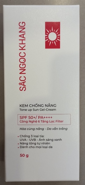 Kem chống nắng sắc ngọc khang 50g - HTP (Santafa) 2