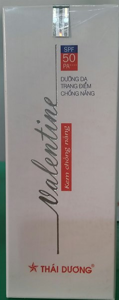 Kem chống nắng valentine 30g - Sao Thái Dương