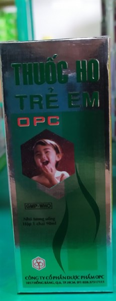 Thuốc ho trẻ em 90ml (K*40lọ) - OPC