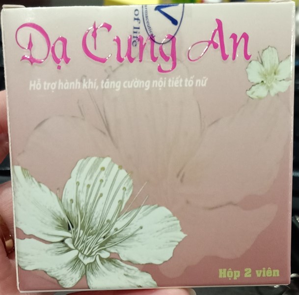 Dạ cung an Napharco Hỗ trợ hành khí, tăng cường nội tiết tố nữ (hộp 2 viên)