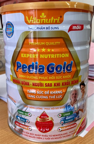 Vitanutri Pedia gold (Dành cho người bệnh và sau khi khỏi bệnh) 900g - Hoàng Trung Kha