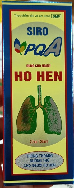 Thực phẩm Siro Ho hen PQA 125ml - PQA