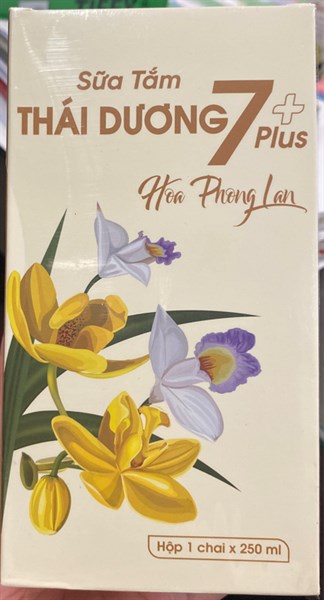Sữa tắm TD7 + Plus hoa phong lan 250ml - Thái Dương