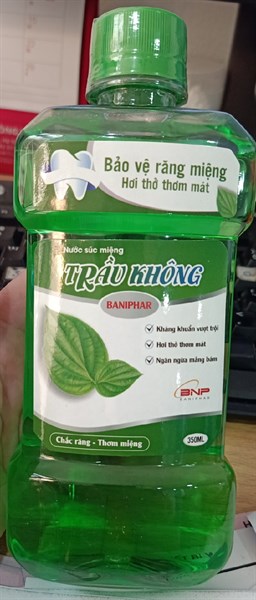 Nước súc miệng trầu không Baniphar 350ml - Bắc Ninh
