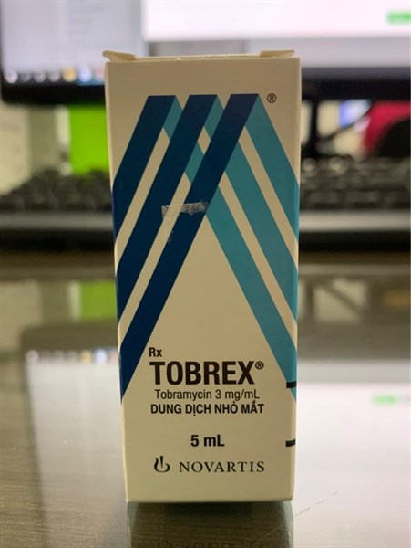 Tobrex 0,3% 5ml - Bỉ 2