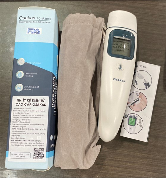 Nhiệt kế điện tử cao cấp OSAKAS FC-IR1010 - China