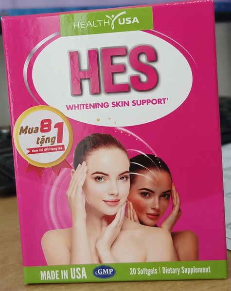 HES (Hỗ trợ chống oxy hóa) (H*2vỉ*10viên) - Healthy USA