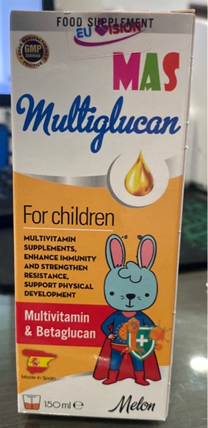 Multiglucan tăng sức đề kháng 150ml - Tây Ban Nha / EU VISION 2