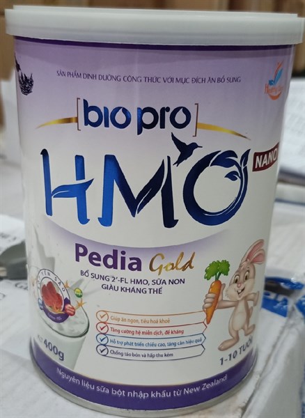 Sữa Biopro HMO Nano pedia gold Nanofood (1 - 10 tuổi) 400g