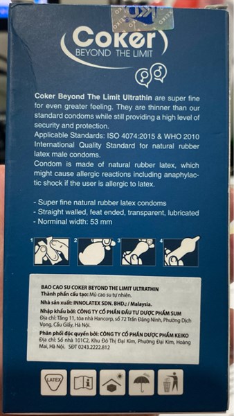 BCS Coker (Hộp 10cái) - Malaysia 2