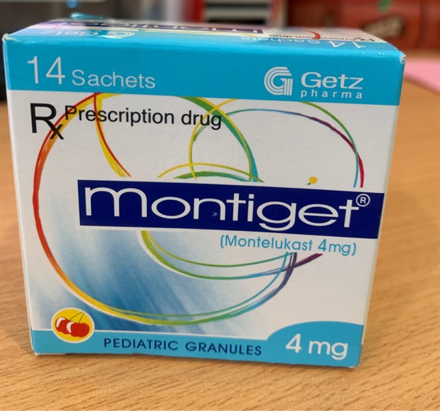 Montiget 4mg (Hộp 14 gói )