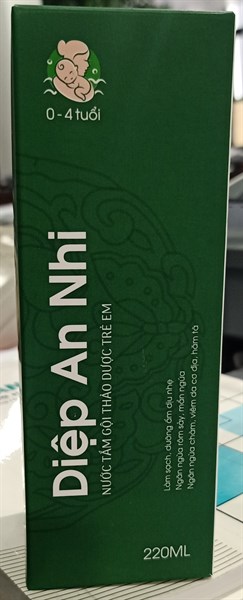 Diệp an nhi 220ml (Nước tắm thảo dược trẻ em 0 -> 4 tuổi) - Dược Khoa