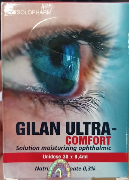 Gilan ultra - Comfort - Hỗ trợ điều trị các bệnh lý về mắt (H*30ống) - Russia