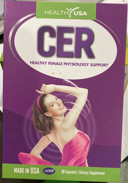 CER (Cân bằng nội tiết nữ) (Lọ*30viên) - Healthy USA