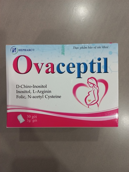 Ovaceptil (Hộp 30 gói) - Hepharc