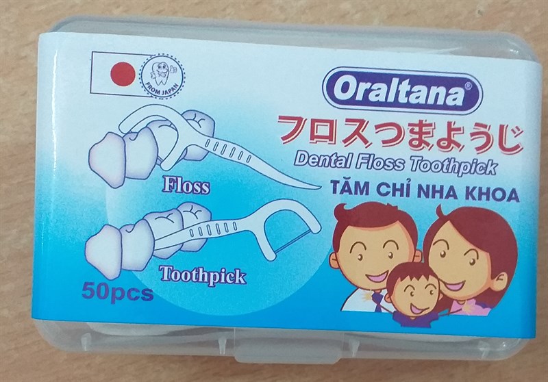 Tăm chỉ nha khoa Oraltana (H*50cái) - Tân á