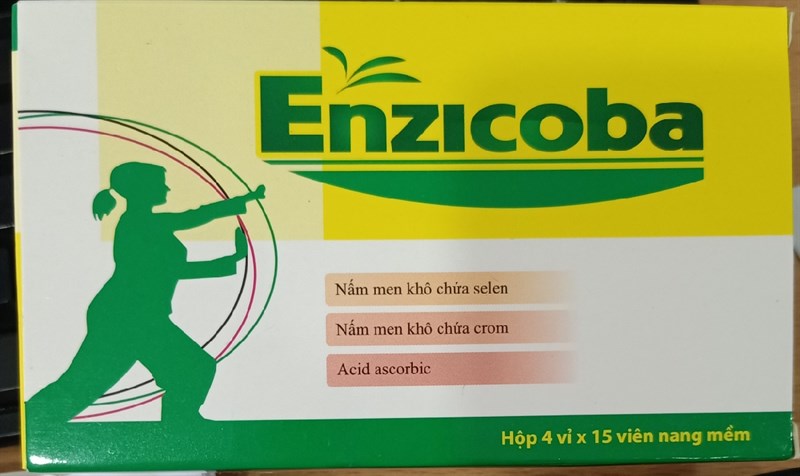 Enzicoba (Hộp 4 vỉ x 15 viên) - CPC 1