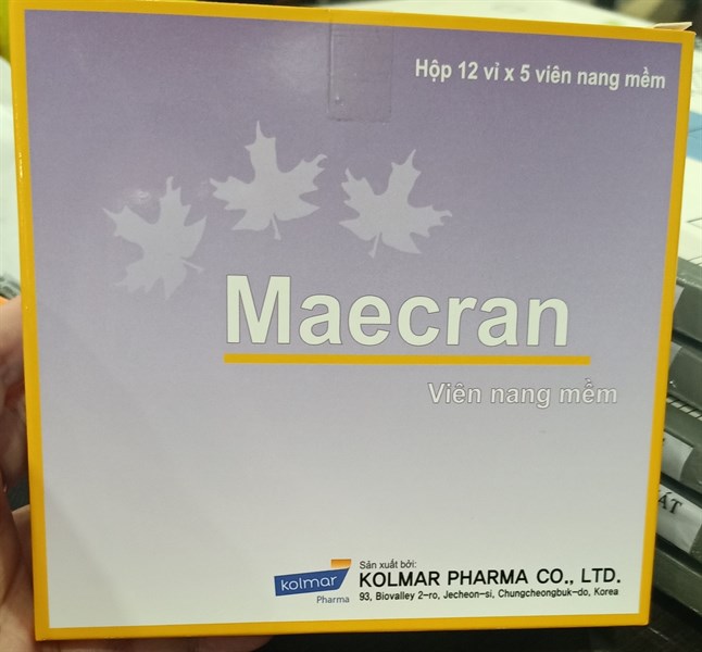 Maecran (H*12vỉ*5viên) - Hàn Quốc