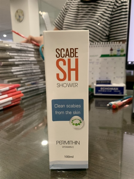 Tắm ghẻ Scabe SH Shower 100ml - Song Hân (Chai)