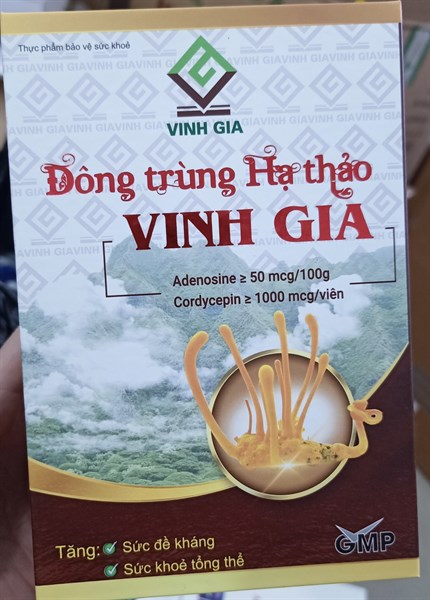 Đông Trùng hạ thảo Vinh Gia (Lọ*60viên) - Dolexphar