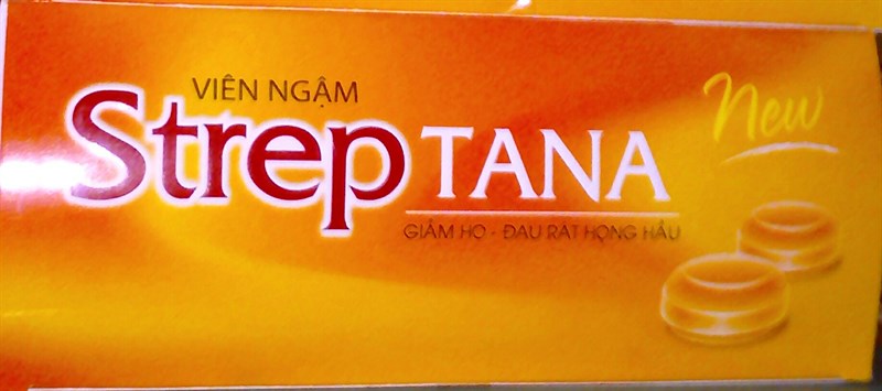 Viên ngậm Streptana new (H*200viên) - Tân á