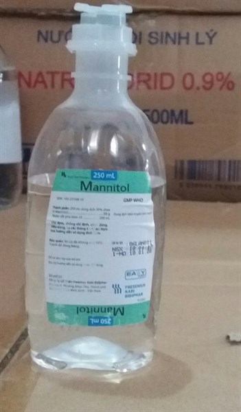 Mannitol 20%/ 250ml (Thùng 30 chai 250ml) - CTCP Fresenius Kabi VN