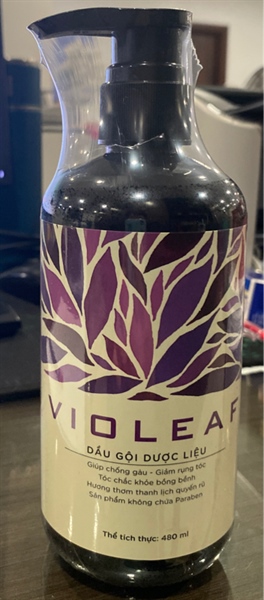 Dầu gội dược liệu Violeaf 480ml - Sao TD