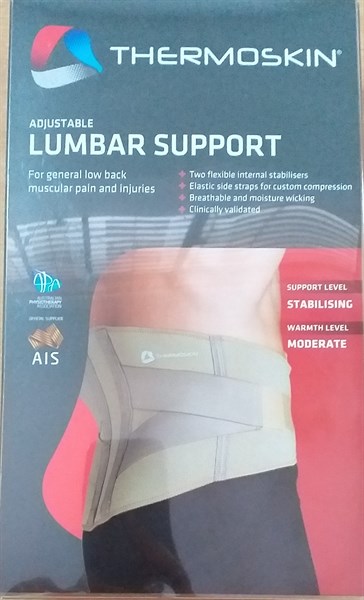 Đai nẹp lưng mềm 8*227 size S/M/L - Thermoskin