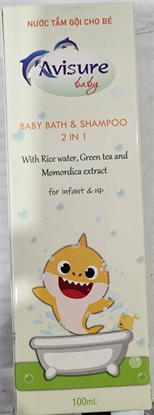 Nước tắm gội cho bé Avisure baby 100ml - Bảo Minh