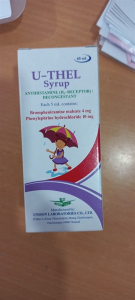 U-THEL Siro 60ml (Kháng Histamin...) - Thái Lan
