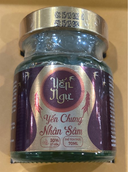 Yến ngự - Yến chưng Nhân sâm 70ml - J-CVI