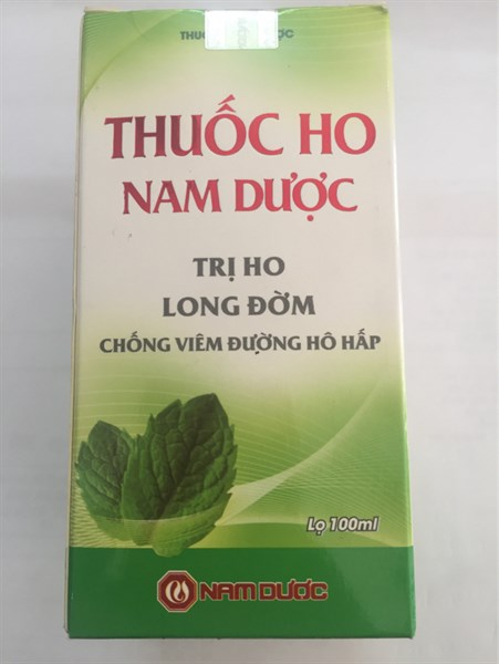 Thuốc ho Nam Dược 100ml - Nam Dược