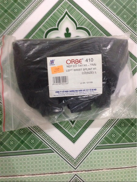 Nẹp cổ tay trái H1 cỡ L