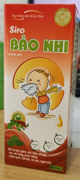 Siro cảm ho - Bảo Nhi 100ml - Đông Dược Việt