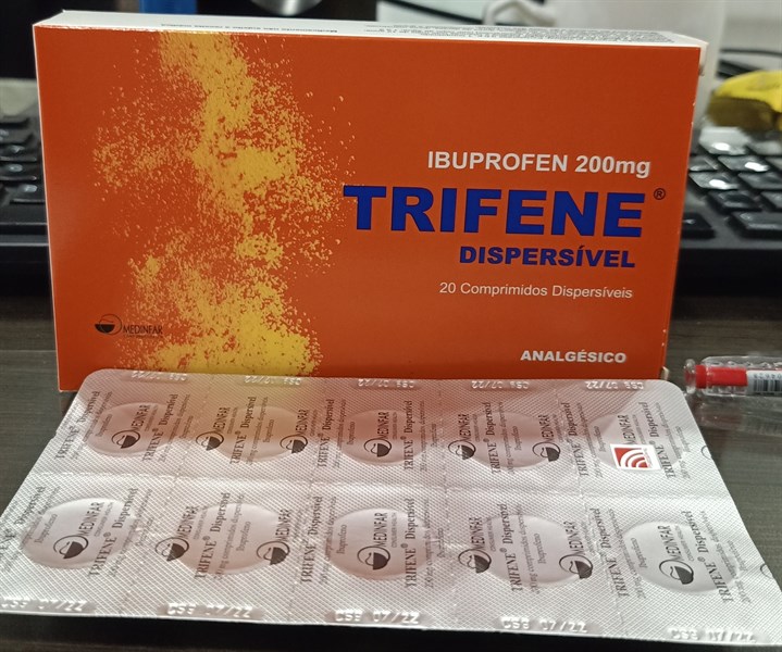 Trifene ( Dispersivel ) (Giảm đau và chống viêm) (H*2vỉ*10viên) - Bồ Đào Nha