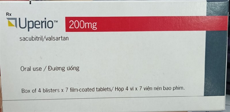Uperio 200mg (Thuốc điều trị suy tim) (H*4vỉ*7viên) - ý