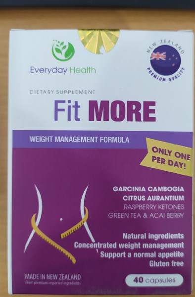 FIT MORE (Hỗ trợ giảm cân) (Lọ*40viên) - New Zealand