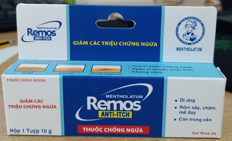 Thuốc chống ngứa Remos anti - itch 10g - Rohto/VN