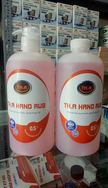 TH - A Handrub 1000ml (Dung dịch sát khuẩn tay nhanh) (K*10chai) - Tân Hương