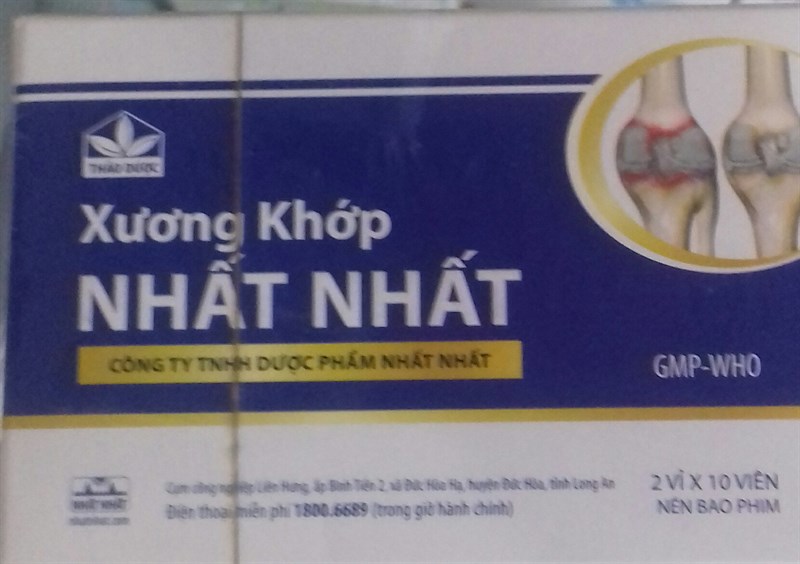 Xương khớp Nhất Nhất (H*2vỉ*10viên) - Nhất Nhất