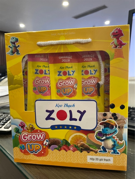 Kẹo thạch trái cây Zoly - Grow Up (Hộp 20 gói) - BMP