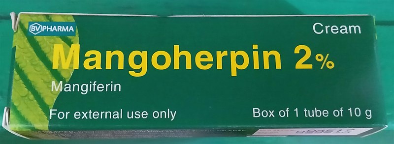 Mangoherpin 2% 10g (H*1tub) - BV pharma