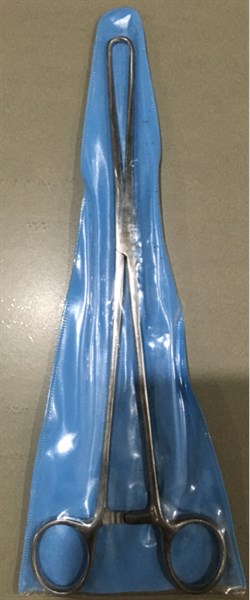 Kẹp pozzi 25cm (kẹp cổ tử cung) - gold tier/pakistan